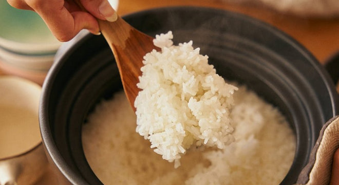 白米を美味しく炊く手順