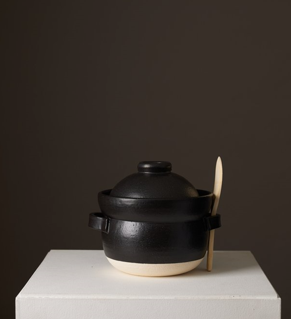 【IH用】土鍋 ごはん釜 華月 INAHO KURO ３合 INAHO KURO 1合 – 華月