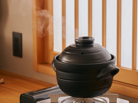 大黒ごはん鍋|火加減いらず・目止め不要の萬古焼炊飯土鍋 華月 大黒ごはん鍋|火加減いらず・目止め不要の萬古焼炊飯土鍋 華月